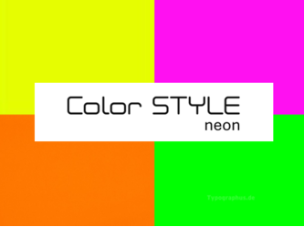 Color STYLE Neon 1