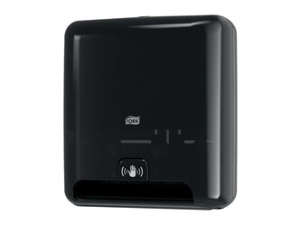551108_Dozator Prosoape pentru Mâini tip Rolă Tork Matic® Negru - cu Senzor Intuition™