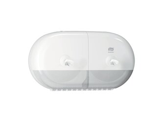 682000_Dozator de role de hârtie igienică Tork SmartOne® Twin Mini, alb
