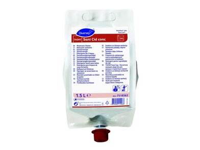 7518562_TASKI Sani Cid conc W1d 1.5L-Preparat concentrat pentru curățarea grupurilor sanitare,compatibil cu apa dură