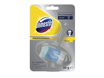 101102002_Domestos Professional Rim Blocks 3 în 1 Citrus Odorizant Pentru Toaletă 0.04kg