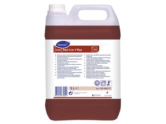 101106717_TASKI Sani 4 in 1 Plus 5L-Detergent dezinfectant lichid cu efect detartrant și dezodorizant pentru grupuri sanitare