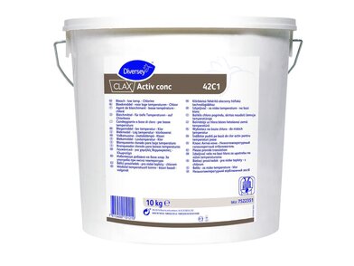 7522351_Clax Activ conc 42C1_10kg-Înălbitor pudră pe bază de clor activ pentru temperaturi joase