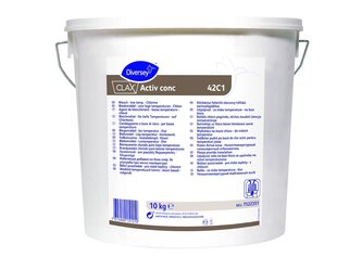 7522351_Clax Activ conc 42C1_10kg-Înălbitor pudră pe bază de clor activ pentru temperaturi joase