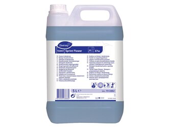 7512882_TASKI Sprint Flower E1e 5L-Detergent dezodorizant pentru suprafețe lavabile