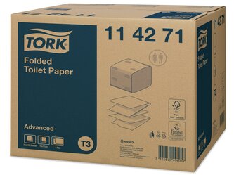 114271_Hârtie igienică Tork pliată Advanced