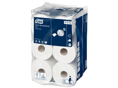 472193_Rolă de hârtie igienică Tork SmartOne® Mini