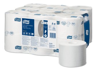 472139_Tork hârtie igienică rolă fără tub Extra Soft Premium, dimensiune medie - 3 straturi