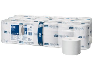 472585_Tork rolă hârtie igienică medie moale, fără tub, Premium - 2 straturi