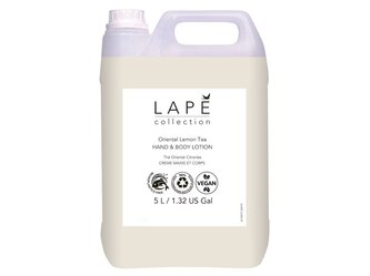 100934576_LAPĒ Collection Oriental Lemon Tea Hand & Body Lotion 5L-Cremă pentru mâini şi corp cu parfum de ceai oriental cu lămâie