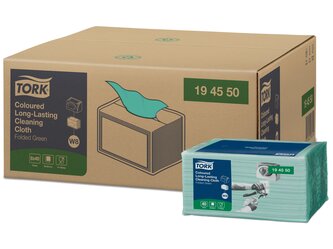 194550_Lavetă pentru Curățare Tork Coloured Long-Lasting
