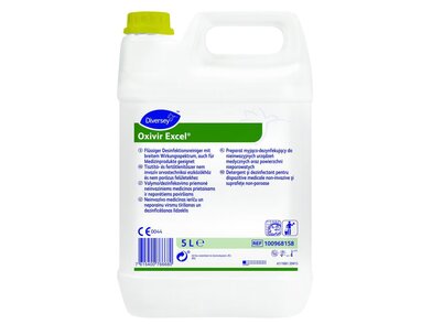 100968158_Oxivir Excel 5L-Detergent dezinfectant concentrat lichid, cu spectru larg de acțiune, destinat și pentru dispozitive medicale