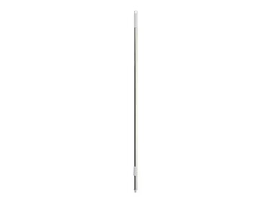 7507422_Mâner din aluminiu-145 cm-ø 25 mm-Alb